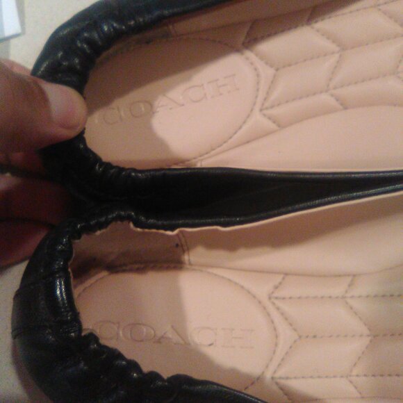 Women's Coach Bonnie Ballet slides/loafers/slip ONS size 9.5b - Picture 3 of 5